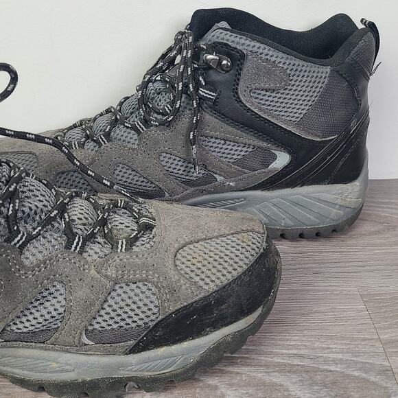 Khombu Men's Tyler Hiking Snow Work Outdoor Boots Gray Black Size 11 M - Picture 6 of 10